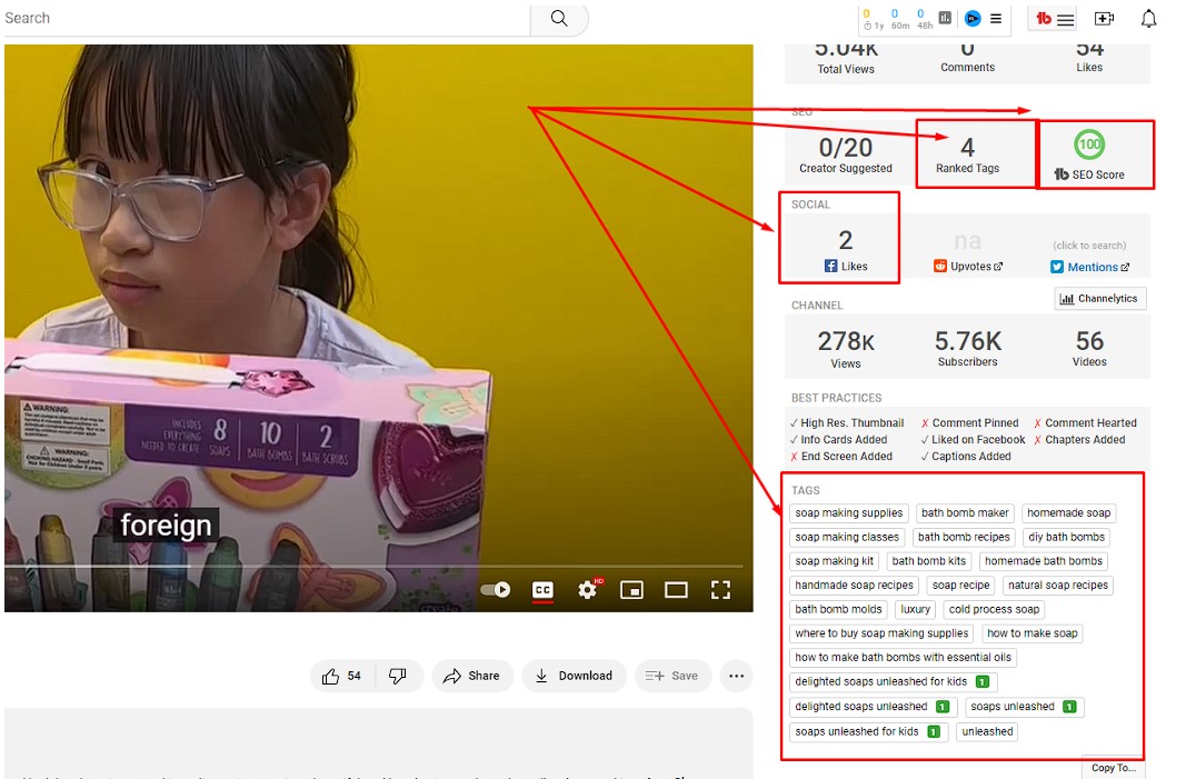 Grow Snaply YouTube SEO Results